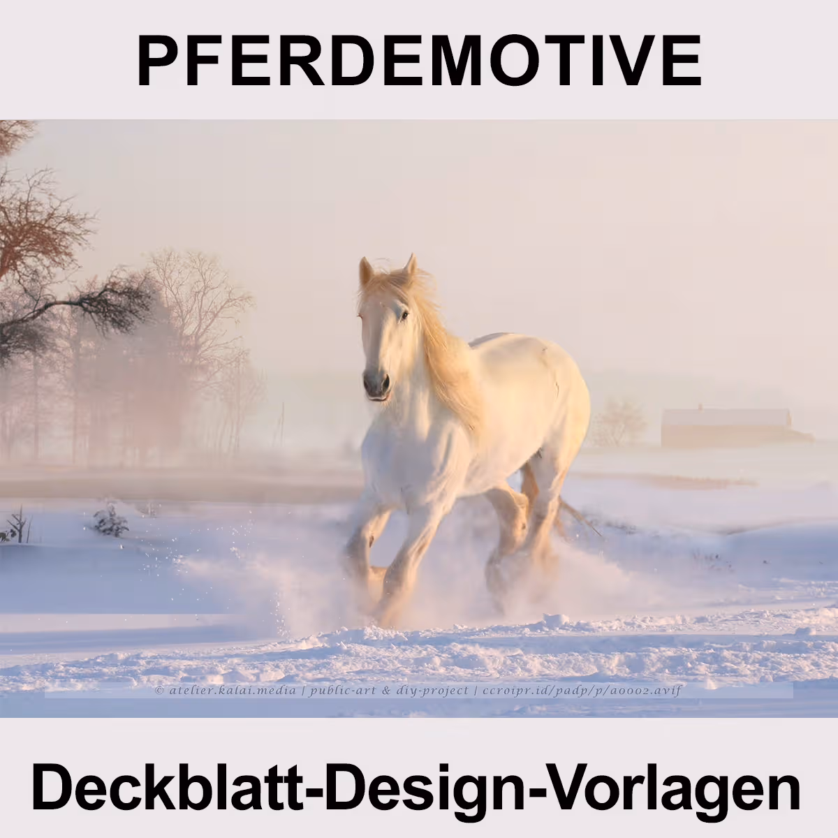 Deckblatt-Design-Pferde